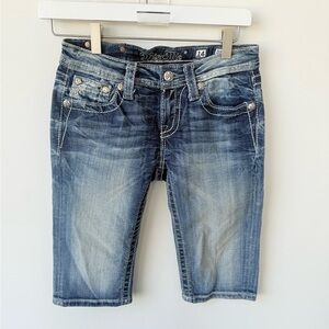 Miss Me Jeans Girls Bermuda Shorts style JK5792M size 14